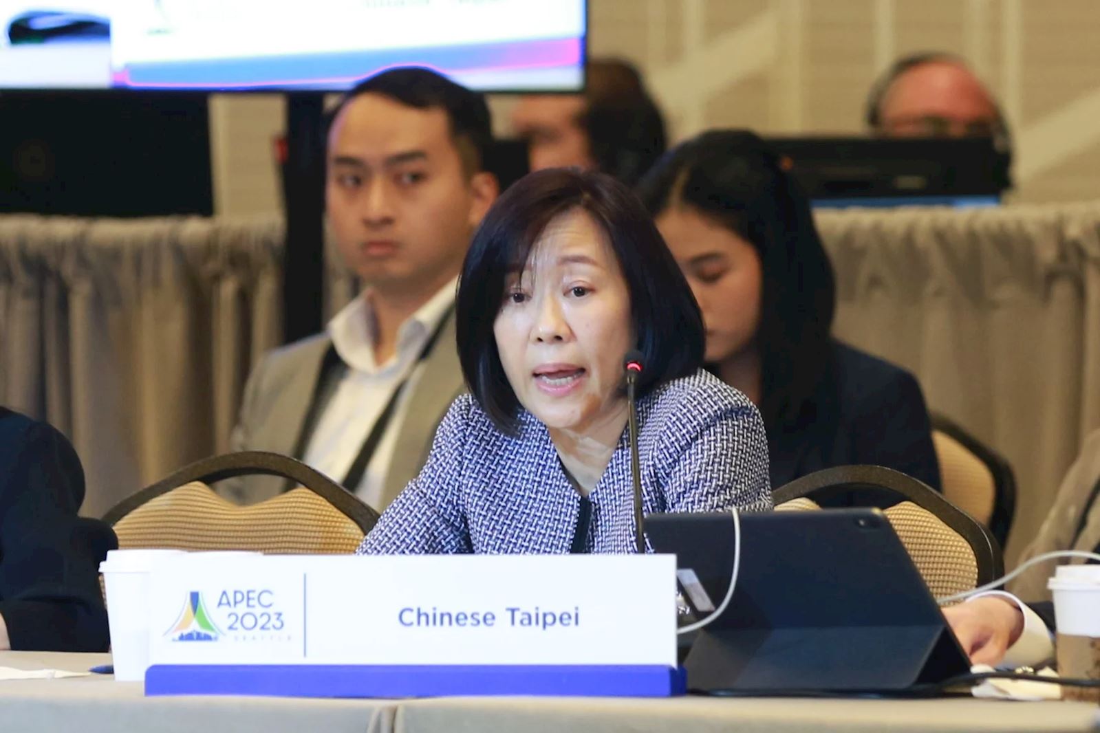 BOFT Director General Cynthia Kiang speaks on Interconnectedness at APEC 2023 Senior Officials’ Meeting (SOM3)